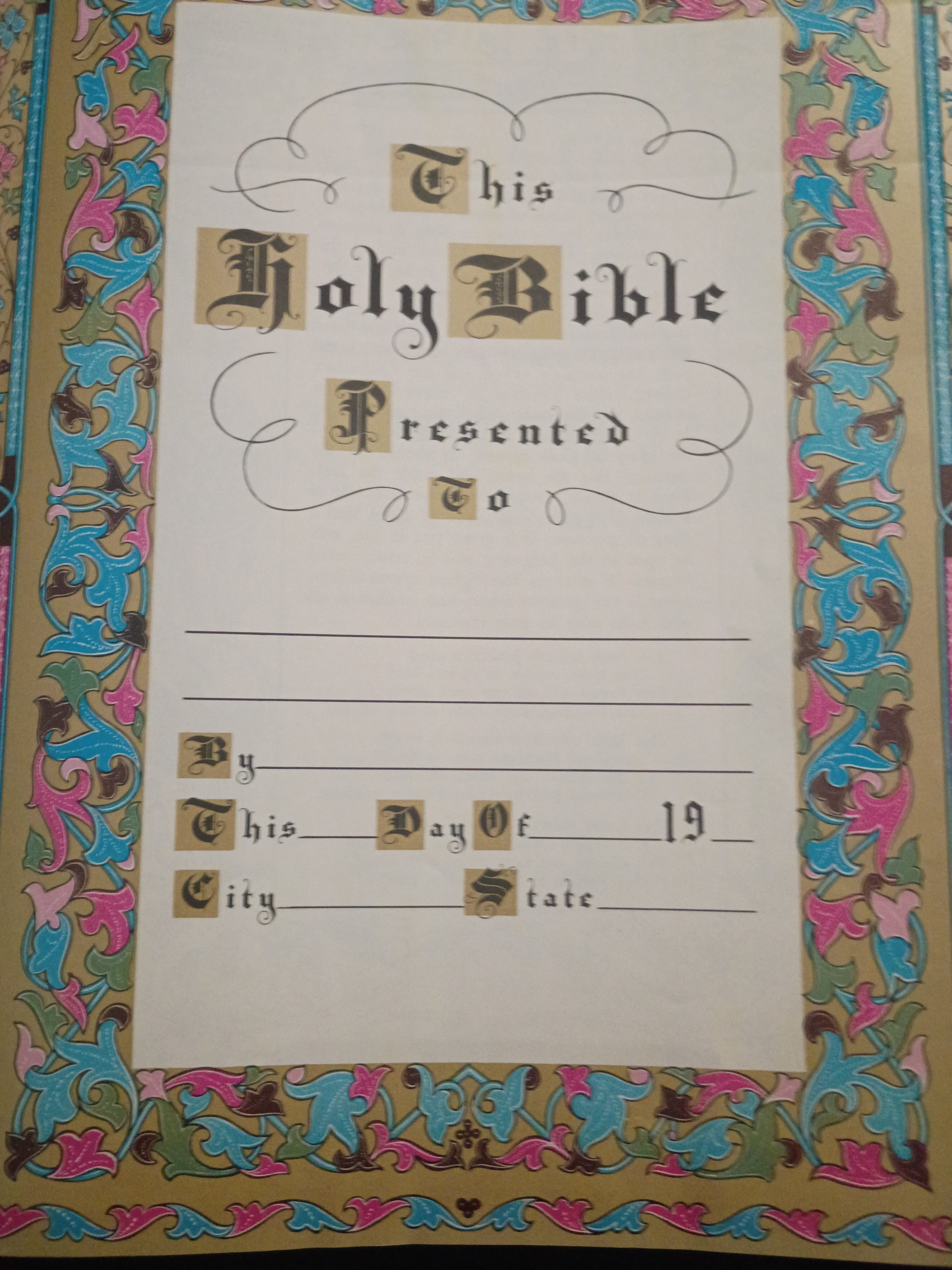 BIBLES