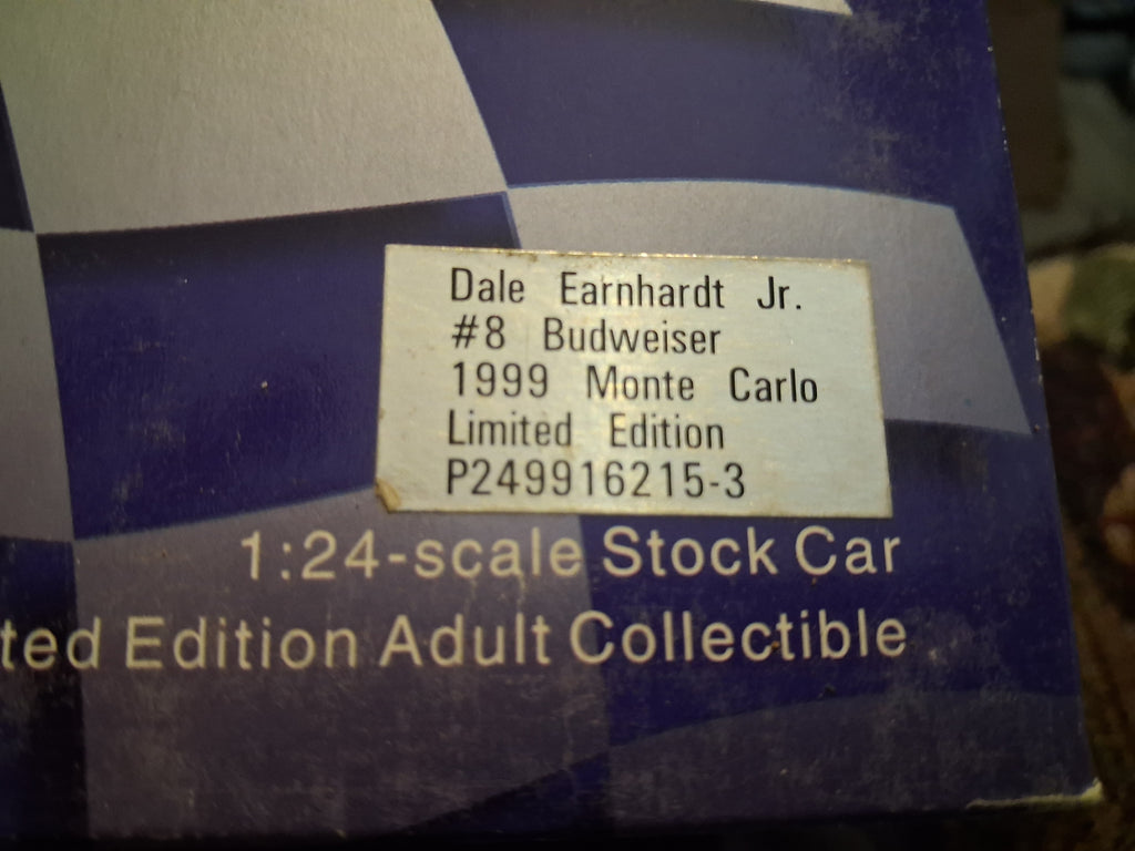 1/24 Scale NASCAR Diecast Cars – Dale Earnhardt Sr, Jr & More